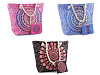 Borsa da spiaggia, Mandala, dimensioni: 39 x 50 cm, con trousse porta-cosmetici