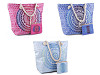 Borsa da spiaggia, Mandala, dimensioni: 39 x 50 cm, con trousse porta-cosmetici