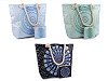 Borsa da spiaggia, Mandala, dimensioni: 39 x 50 cm, con trousse porta-cosmetici
