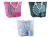 Borsa da spiaggia, Mandala, dimensioni: 39 x 50 cm, con trousse porta-cosmetici