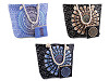 Sommer- / Strandtasche mit Tasche Mandala, Paisley 39x50 cm