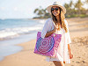 Bolso de playa con neceser, 39x50 cm - Mandala