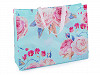 Large Shopping Tote with Roses 32x42 cm