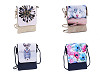 Borsa a tracolla piccola, motivo: gatto, fiore, unicorno, cervo, cavallo, dimensioni: 15,5 x 21 cm