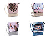 Handtasche klein Katze, Blume, Einhorn, Hirsch, Pferd 15,5x21 cm