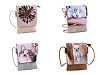 Borsa a tracolla piccola, motivo: gatto, fiore, unicorno, cervo, cavallo, dimensioni: 15,5 x 21 cm
