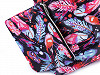 Folding Shopping Tote with Zipper 41x46 cm