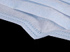 Ochranná rouška z 3vrstvé netkané textilie s výztuží nosu