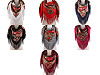 Šatka folklór kvety so strapcami 105x105 cm