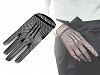 Společenské rukavice síťované / gotik