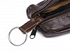 Leather Keychain 6x12 cm