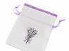 Gift bag with lavender print 9x13 cm