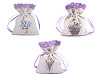 Gift bag with lavender print 9x12 cm