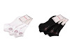 Ladies Cotton Ankle Socks with Rhinestones Emi Ross