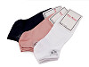 Calcetines tobilleros de algodón con pedrería Emi Ross© para mujer