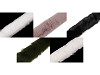 Abbigliamento / Passamaneria decorativa, in pelliccia, da cucire, piatta, larghezza: 5 cm