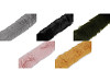 Clothing / Decorative Fur Trim to sew-on, flat, cut, width 5 cm