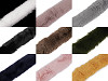 Kleidungs-/Dekofell zum Aufnähen flach, geschnitten, Breite 5 cm