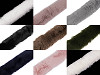 Bordure décorative en fourrure, à coudre, plate, coupée, largeur 5 cm