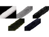 Clothing / Decorative Fur Trim to sew-on, flat, cut, width 5 cm