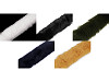 Clothing / Decorative Fur Trim to sew-on, flat, cut, width 5 cm