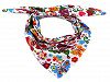 Bavlněný šátek motýl 65x65 cm