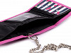 Dievčenská látková peňaženka s retiazkou 9x13 cm