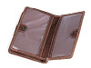 Peňaženka kožená 9,5x12,5 cm