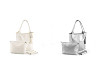  Große Handtasche mit Fransen 34 x 42 cm