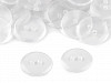 Clear Duvet Cover Buttons size 24' and 28' washing up to 95°C
