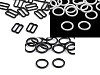 Plastic Bra Ring and Slider width 12 mm