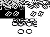 Plastic Bra Ring and Slider width 12 mm