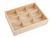Pudełko drewniane / organizer z przesuwaną pokrywką