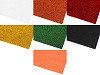 Schiuma auto-adesiva Moosgummi con glitter, dimensioni: 20 x 30 cm
