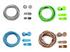 Reflective Elastic No-Tie Laces, length 120 cm