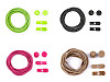 Cordones elásticos reflectantes, largo 120 cm