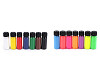 Set 7 culori pentru materiale textile Art e Miss, fluorescente 7 culori x 12g