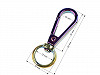 Metal Rainbow Swivel Hook, Strap width 12 mm