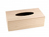 Holzbox für Taschentücher zum Dekorieren