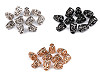 Embouts de cordon / Embouts de cordon décoratifs métalliques, Ø 4,5 mm 