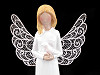 Dekorace anděl s filigránovými křídly