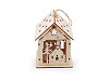  Decorative Wooden House Ligts-up