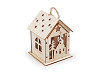  Decorative Wooden House Ligts-up