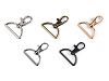 Mosquetón giratorio metálico, compatible con correas de 30 mm