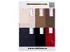Fabric samplers - minky plush, canvas, jersey, velvet, tulle, chiffon
