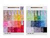 Karta kolorów tkanin - minky, tkanina bawełniana, kodura, dzianina dresowa, velvet, tiul, szyfon