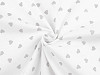 Cotton Fabric / Canvas - Heart