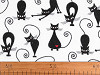 Cotton Flannel Fabric, Cats