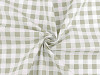 Cotton Fabric / Canvas - Vichy Checkered