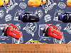 Cotton License Knit Fabric Cars